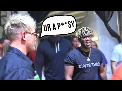 KSI tried to FIGHT ME backstage