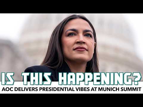 AOC’s Appearance At Munich Summit Delivers Presidential Vibes