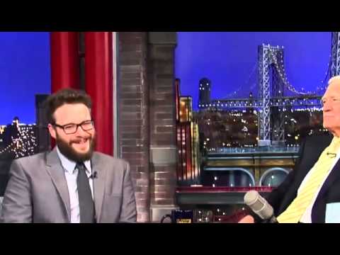 Seth Rogen on David Letterman Full Interview