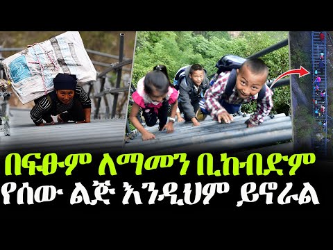 ተመስገን ማለት ጥሩ ነው። የሰው ልጅ እንዲህም ይኖራል!