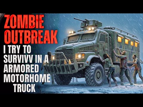 ZOMBIE OUTBREAK: I Turn My Uncle Armored Motorhome Truck A Safe Shelter and Survived the FirstWinter