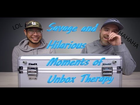 Funny Moments of Unbox Therapy