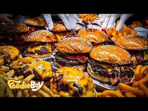 All-American Flavor Explosion! Burgers, BBQ, Sandwiches & Hot Dogs