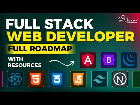 Full Stack Developer Complete Roadmap | Become a Web Developer & Get a Job! - Full Guide