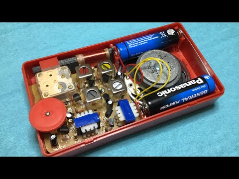 how to make radio AM | AM Radio Electronic DIY Kit