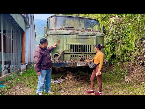 Girl's Challenge in Restoring IFA Car and Repairing the Whole Wheel