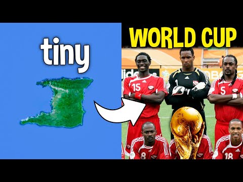 The 10 SMALLEST Countries to EVER Play in a World Cup