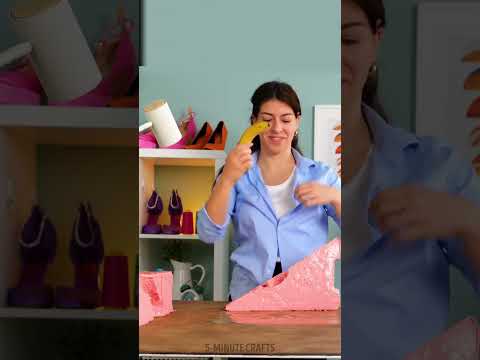 DIY magical shoes to feel like Cinderella 💎👠