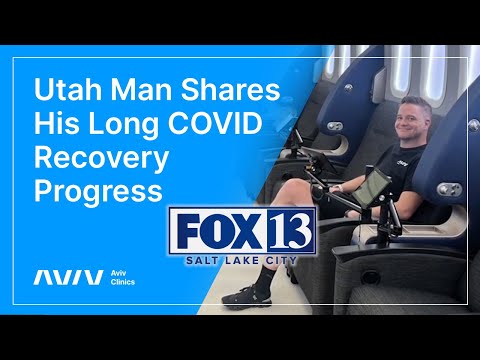 Utah Man Shares What Finally Helped Him Make Progress in Long COVID Recovery | Fox 13 | Aviv Clinics