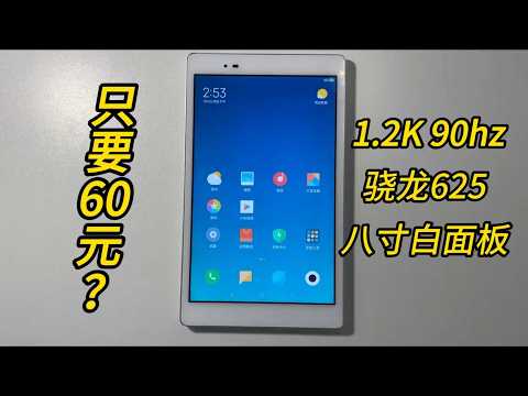 60元捡漏八寸平板，还能有高刷？