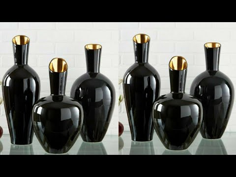 COMO FAZER VASO DECORATIVO LUXUOSO DE BEXIGA| #vasofeitocombexiga #vasodecorativo #vasofeitodebalao