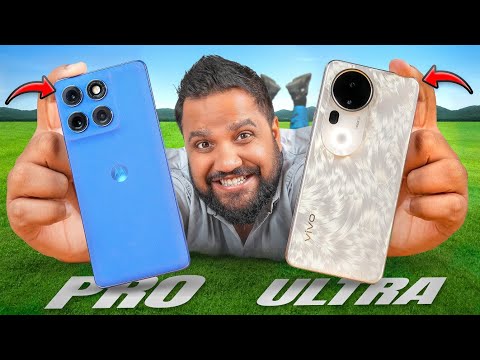 vivo T4 Ultra vs motorola Edge60 Pro Detailed Comparison - Pro vs Ultra!