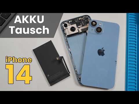 Replacing the iPhone 14 battery – this is how it’s done correctly!