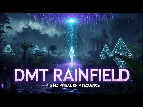 DMT Rainfield | 4.5 Hz Pineal Drip Sequence – Gateway to Inner Vision & Subconscious Expansion