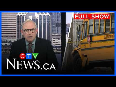 Driver dies after car, school bus collide in North Sydney | CTV News at 6 for March 11, 2026