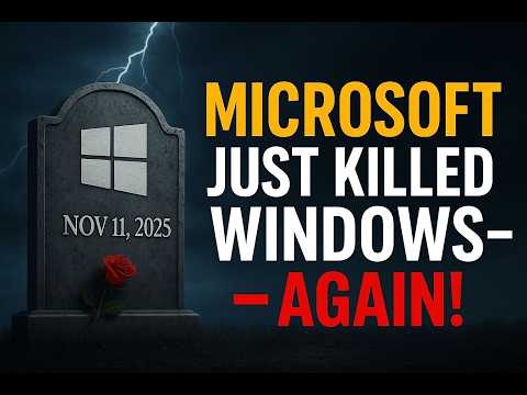 Microsoft Just Killed Windows - Again!