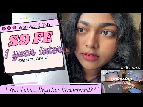 Samsung Galaxy Tab S9 FE Review After 1 Year ✨- Still Worth It in 2025?