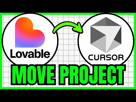 How To MOVE Your Lovable Project To Cursor (QUICK & EASY) 2025