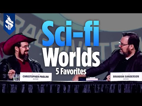 Sci-Fi Worlds with Christopher Paolini and Brandon Sanderson | Five Favorites