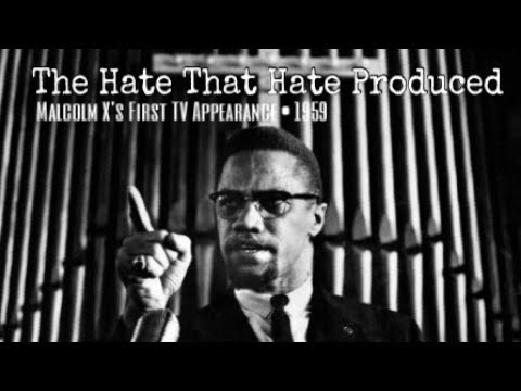 The Hate That Hate Produced (1959) | Malcolm X First TV Appearance