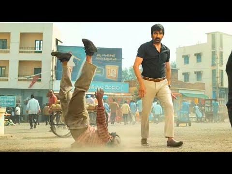 Ravi Teja Ka Jabrdast Action Scene - South Hindi Dubbed Movie - Ramarao On Duty - Part 6