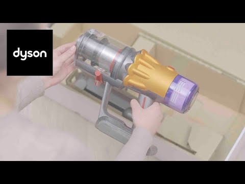 How to set up and use your Dyson V12 Detect Slim™ cordless vacuum | Assembly, charging and first use