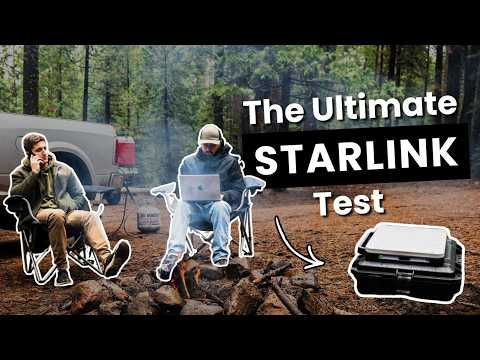 Starlink Mini vs Deep Woods: Internet Anywhere?