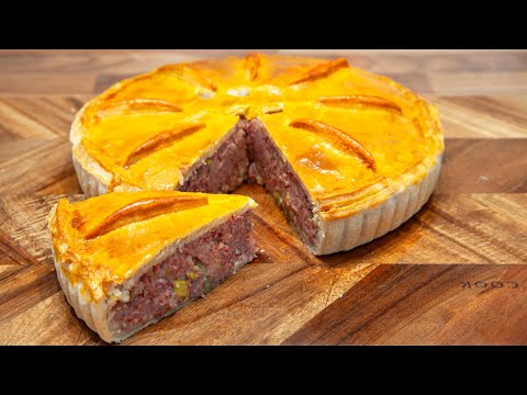 Corned Beef & Potato Pie:  Comfort food at its very best