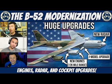 USAF B-52 With New AESA Radar — B-52 Pilot Reacts!