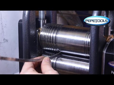 How to make Silver Scrap into a Bangle, Ring & Earrings with The Pepe Tools Ultra Rolling  Mill