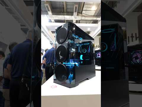 Lian Li at computex was crazy... #computex2025 #lianli
