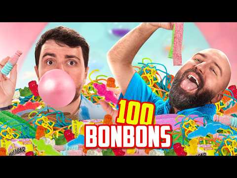 ON MANGE 100 BONBONS D'AFFILÉE (on est bourré au sucre)