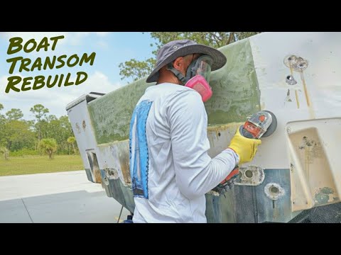 COOSA TRANSOM REPLACEMENT : MAKO 26FT