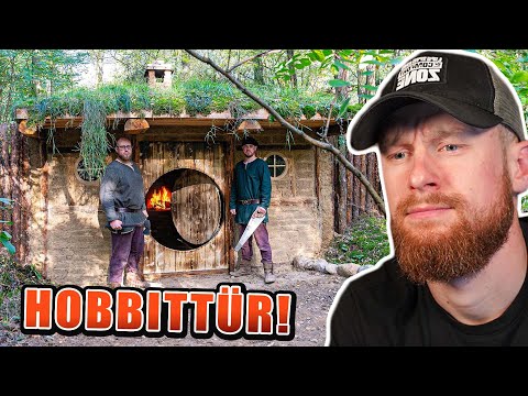 RUNDE TÜR im Hobbithaus! - Die Fassade ist fertig | Fritz Meinecke reagiert auf die Naturensöhne