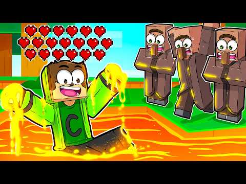 ENGANEI os VILLAGERS com 1.000.000 de CORAÇÕES no Minecraft!