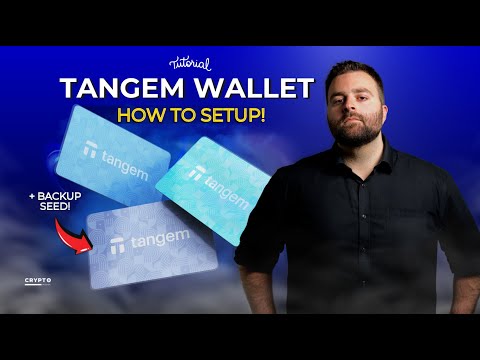 How to Set Up a Tangem Wallet with a Seed Phrase π | Step-by-Step Guide (4K)