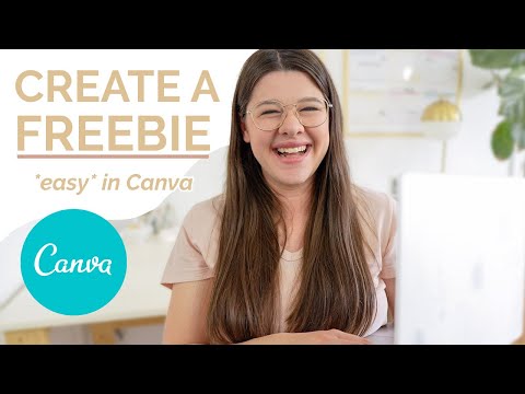 *EASY* Create an Email Opt-in Freebie in Canva
