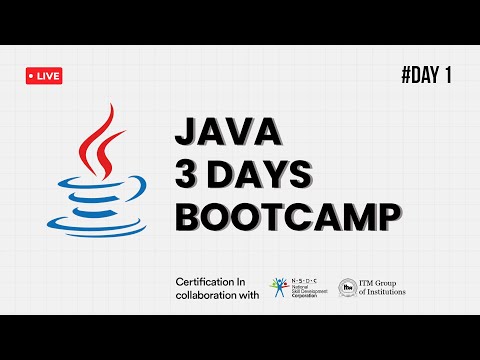 Day 1 | Getting Started with Java