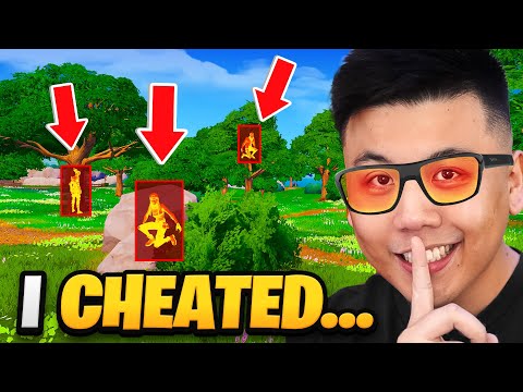 I Used Cheats in a PWR Hide And Seek on Fortnite!