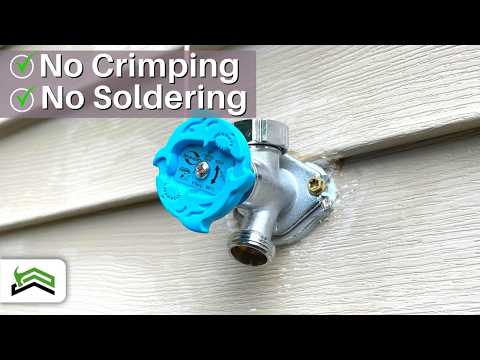 Outdoor Spigot Replacement | Sharkbite Frost Free
