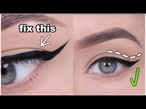Perfect Your Winged Eyeliner | Eyeliner Tips for Hooded Eyes