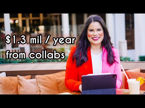 How Business Collaborations Make Her Over $1.3 Million Year