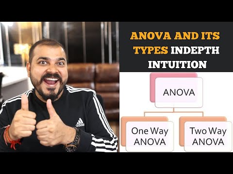 Tutorial 22-Analysis Of Variance(ANOVA) and its types Part 1- Krish Naik Hindi