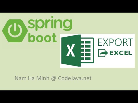 Spring Boot Export Data to Excel with Apache POI Example