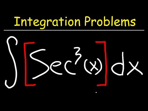 Integral of sec^3x