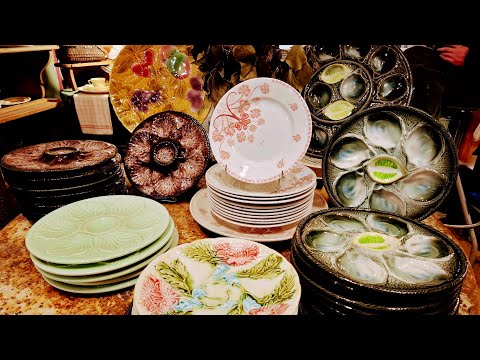 Paris France🇨🇵BROCANTE in Paris🏺ANTIQUITÉS old Things🪑FLEA MARKET🔥MARCHÉS aux Puces🛍4KHDR Thrifting📸