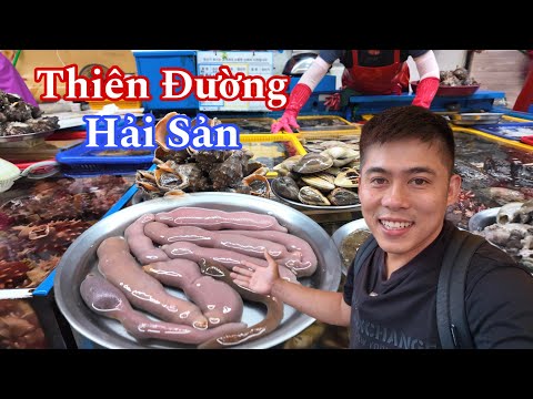 The Largest Seafood Market in Southern Korea