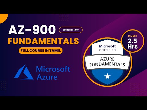 AZ-900 Full Course in Tamil | 2.5 Hrs Azure Training | Vep Tech Academy | Cloud Fundamentals