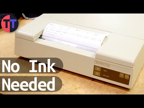 Printing From the Past - HP 2671G Thermal Printer