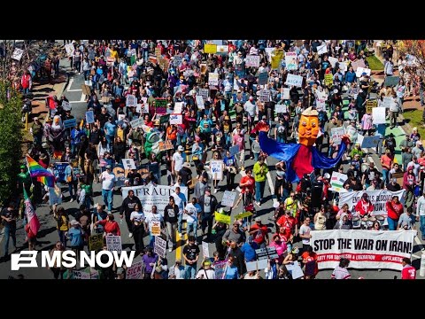 Over 8 million Americans turn out for 'No Kings' protests this weekend, organizers claim